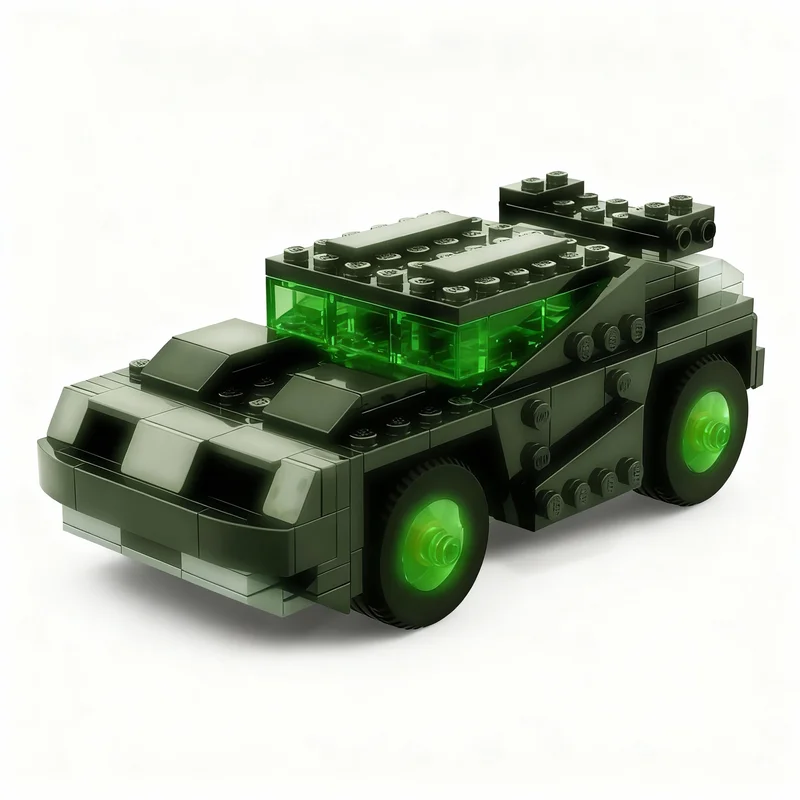 Фото 248 деталей MOC RD 05 Hot Wheels Acceleracers City Champions: Конструктор, модель для сборки, игрушка, рождественский подарок, идея для творчества своими руками №1