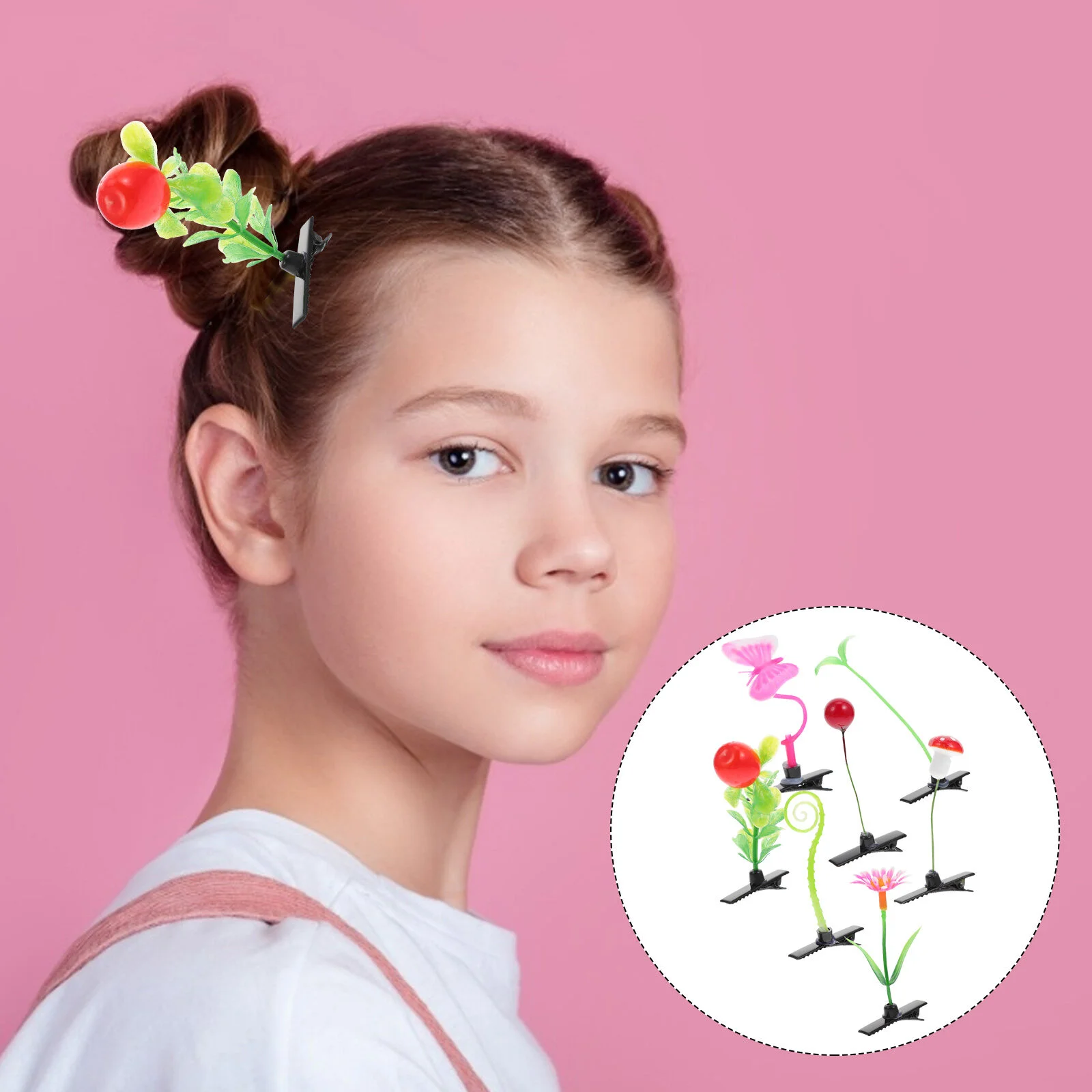 

Simulation Hair Clip Butterflies Lovely Kids Hairpin Creative Hairpins Party Headdress