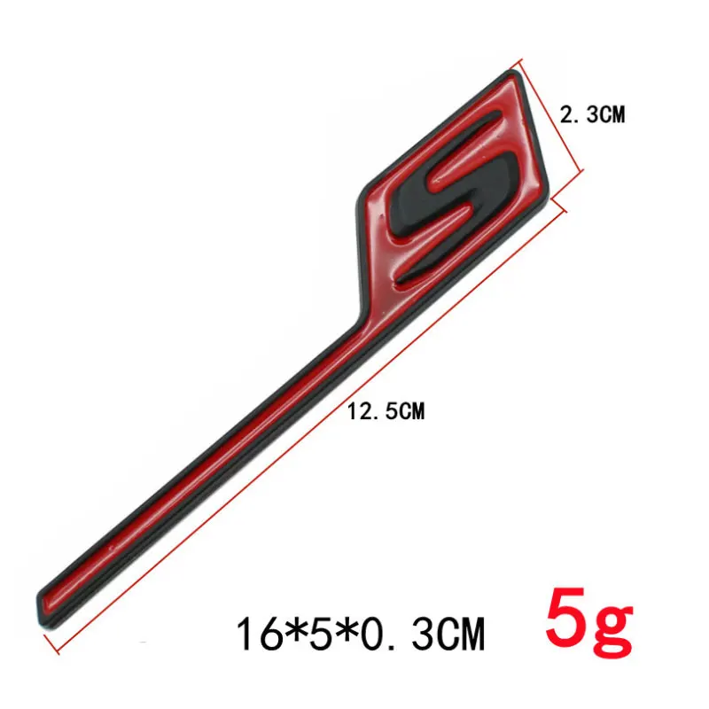 S-образные наклейки на автомобиль Mercedes Benz, модифицированные оригинальные аксессуары, Логотип S, AMG GTS GT43S GT63S A45S, задние декоративные наклейки