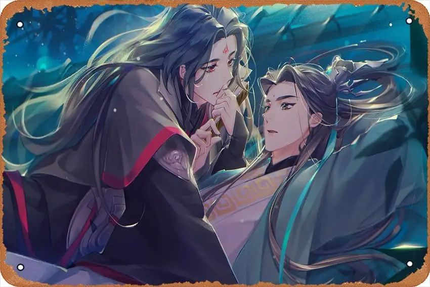 Система самосохранения злодея Luo Binghe Shen Qingqiu аниме-плакат домашнее настенное