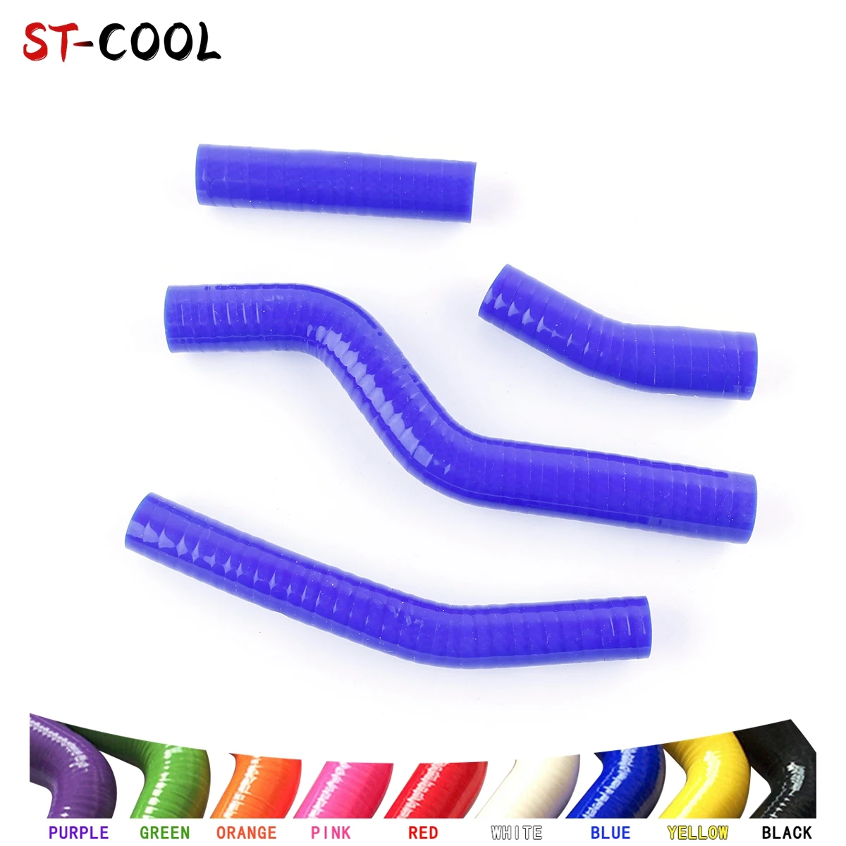 

For Yamaha WR 450 F 2007-2011 WR450F 2008 2009 2010 Silicone Tube Radiator Hoses Pipes Kit 4Pcs 10 Colors
