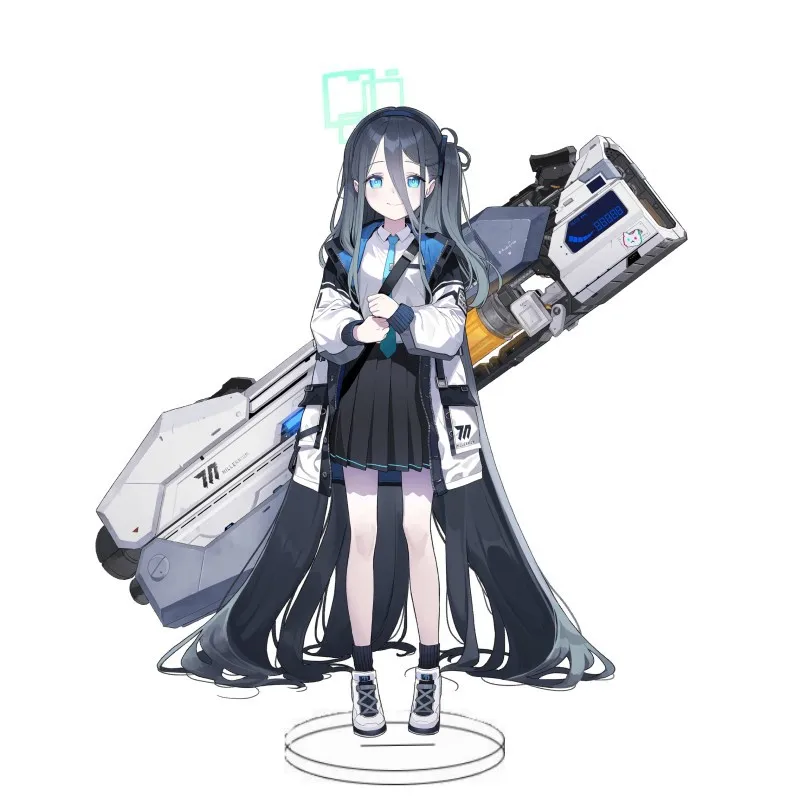 Аниме Синий Архив Акриловая Подставка Модель Фигурки Sunaōkami Shiroko Waraku Chis Косплей