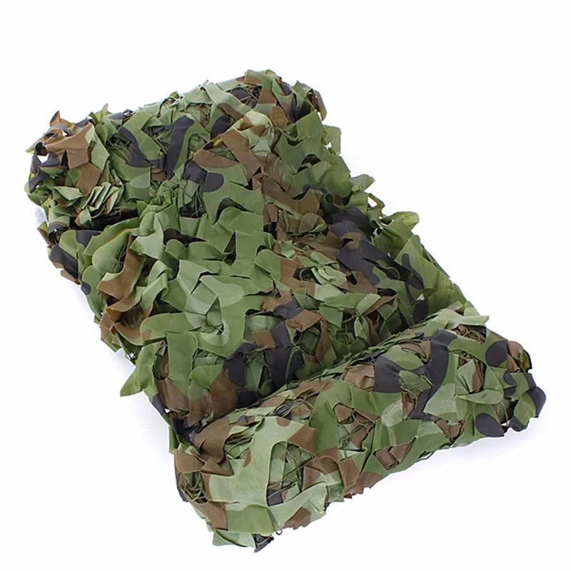

4 x 1.5M Woodland Camping Camo Net Jungle Camouflage Hiding Net Hunting Shooting Fishing Shelter Car Cover Sun Shelter Tent