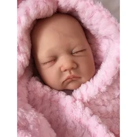 20inch Already Painted Finished Bebe Doll Reborn Baby Same As Picture Lifelike Soft Touch 3D Skin Visible Veins Art Doll