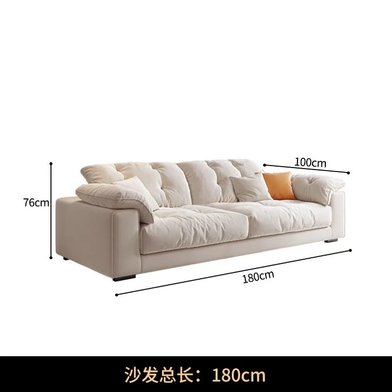 Скандинавский салон-пуфы диван для ленивой гостиной дизайнерский современный