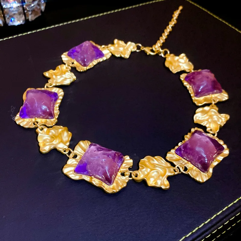 Ассиметричные геометрические серьги из смолы для женщин