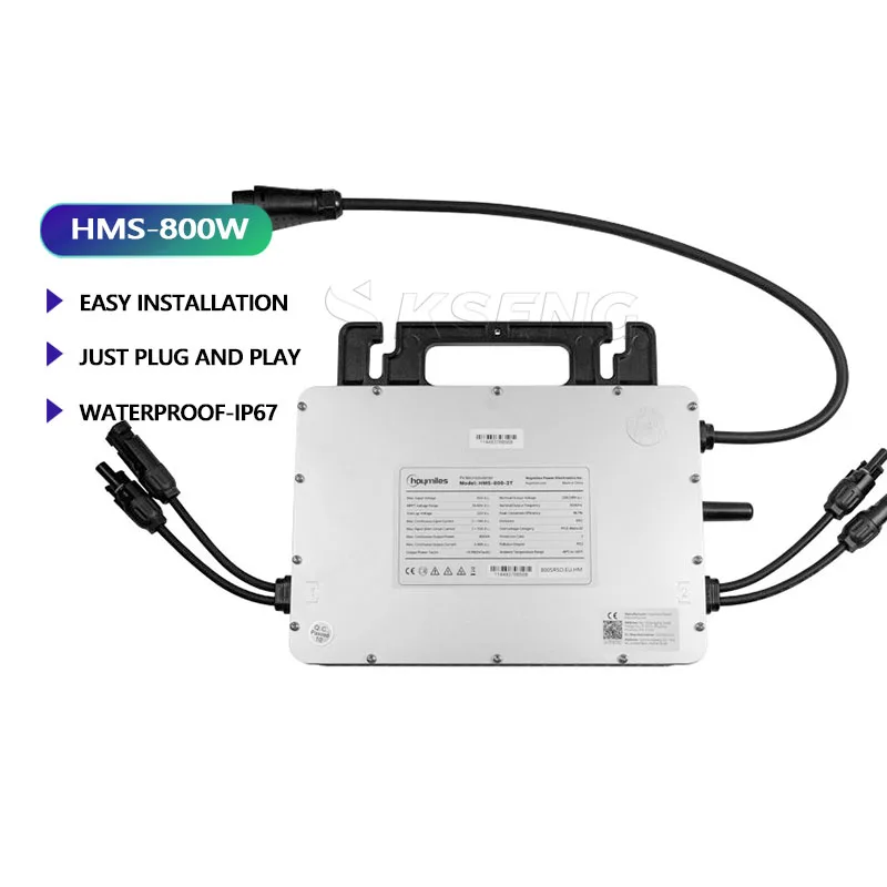 

Hot Sale High Quality Microinverter Hoymiles Solar Hms-600 Hm-800 on Grid Inverter Wechselrichter 800w Micro Inverter
