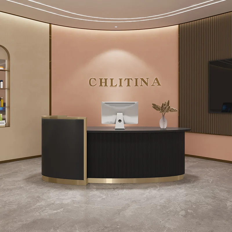 Элегантный офисный стол Fisktion прием бизнес-магазин мебель целлюлозы церковь