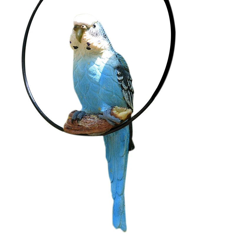 Имитация каучукового попугая домашнее украшение ручная работа креативная