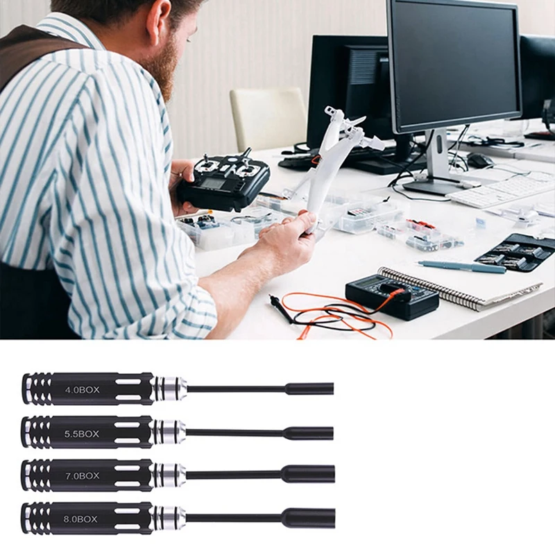 

4 шт., набор инструментов для ремонта квадрокоптера и дрона, 4,0/5,5/7,0/8,0 мм