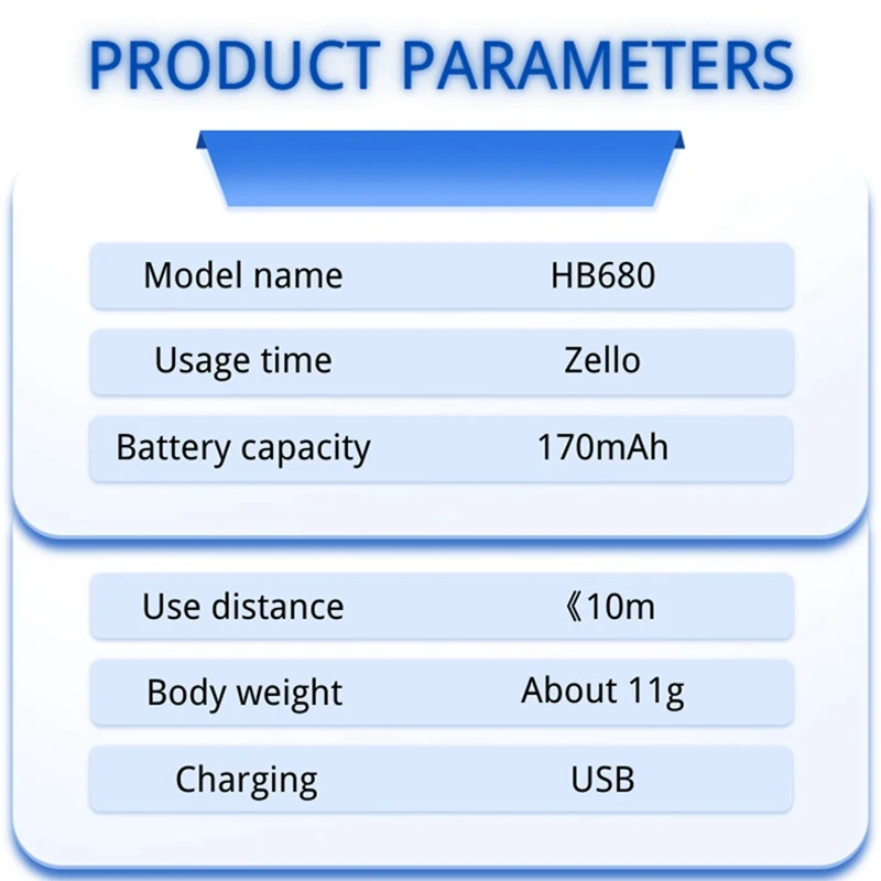 Bluetooth-наушник беспроводная гарнитура с микрофоном для рации телефона Android ZL20 ZL50