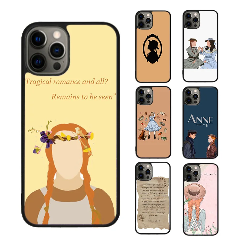 Чехол для телефона с надписью жилберт Анна чехол iPhone SE2020 15 16 13 14 12 mini 11 Pro Max Apple 7 8 Plus