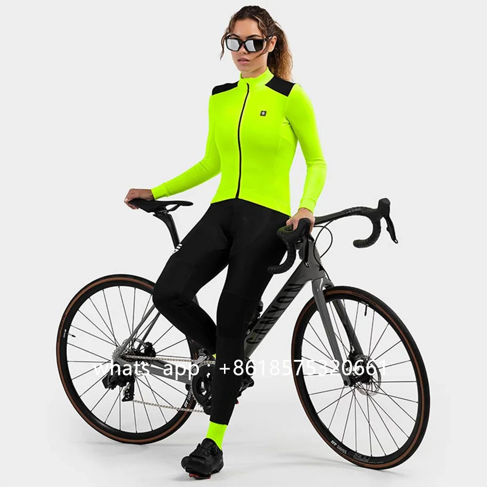 

Spring Autumn Women Long Sleeve Cycling Jersey Bike Mtb Sports Thin Jacket Bicycle Race Clothing Roupa Ciclismo Maillot Apparel