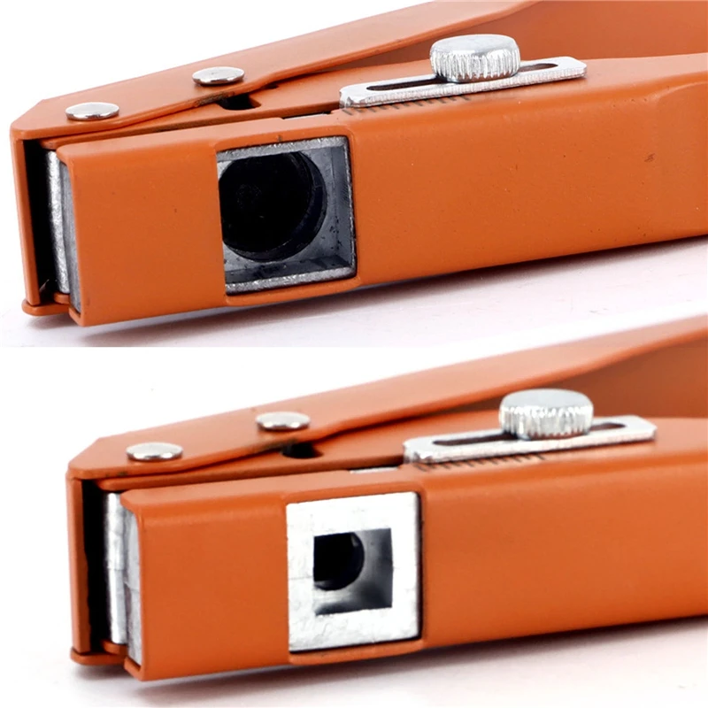 okleinowanie krawędzi szczypce do dziurkowania 8mm/15mm przysłona okrągły dziurkacz oklejanie krawędzi/karta/PVC/twarda folia/przecinarka