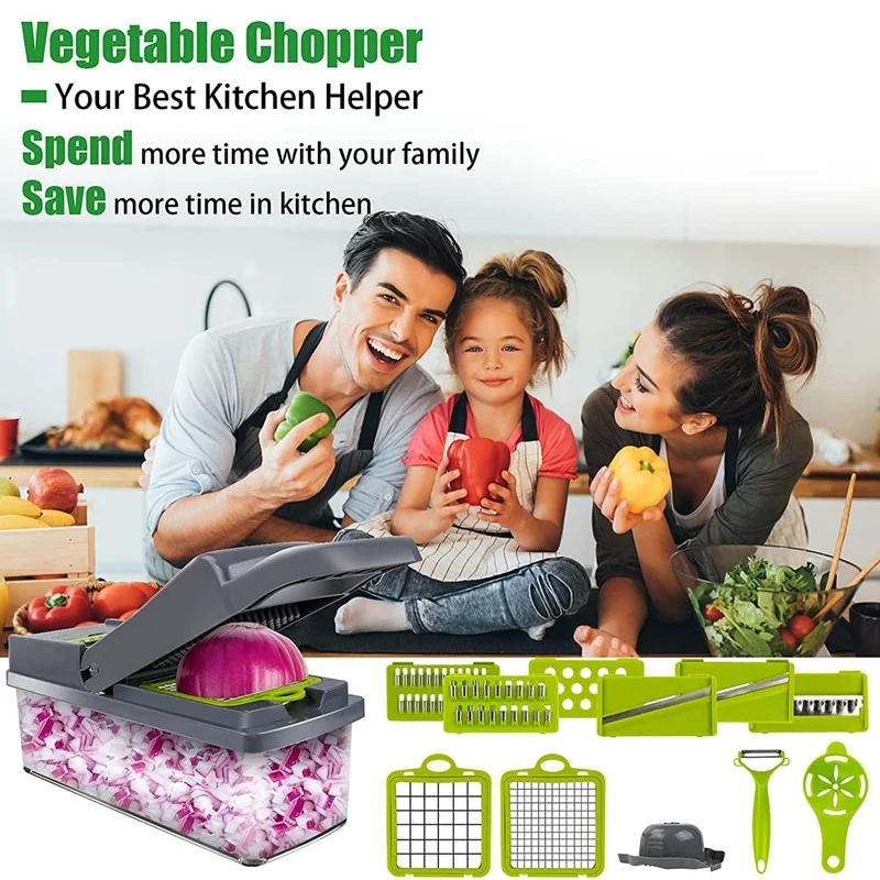 Измельчитель овощей Многофункциональный измельчитель пищевых продуктов лука