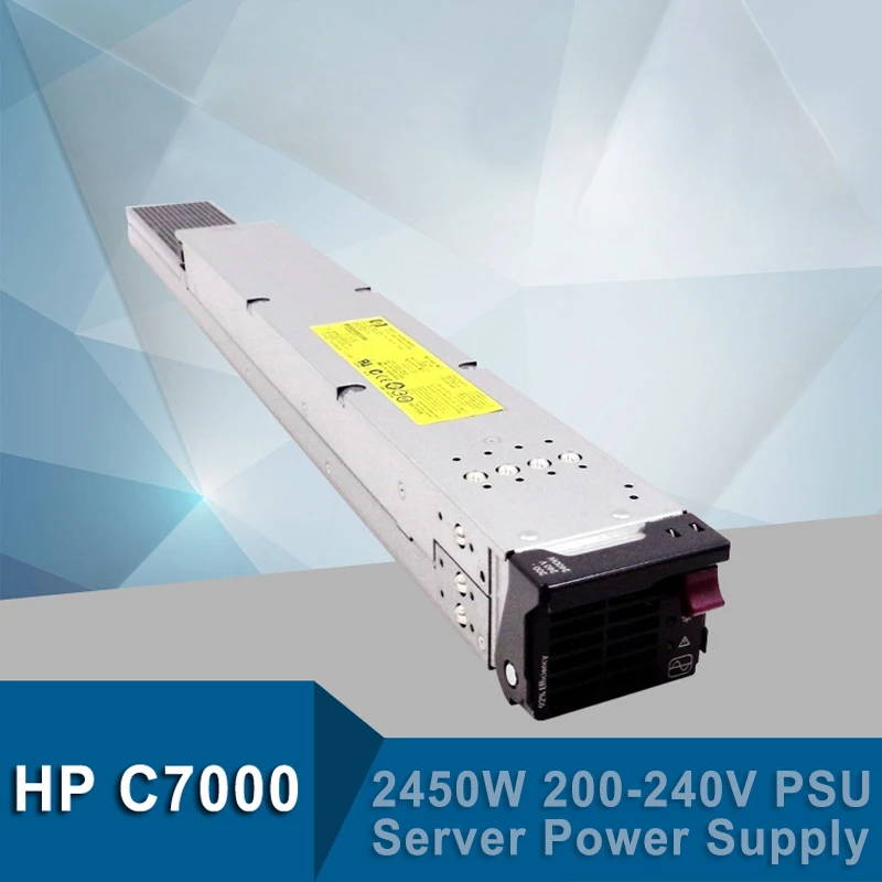 2450W 12V 200-240 VAC sunucu PSU güç kaynağı HP C7000 test çalışma 7001503-J000 500242-001 488603-001 HSTNS-PR16