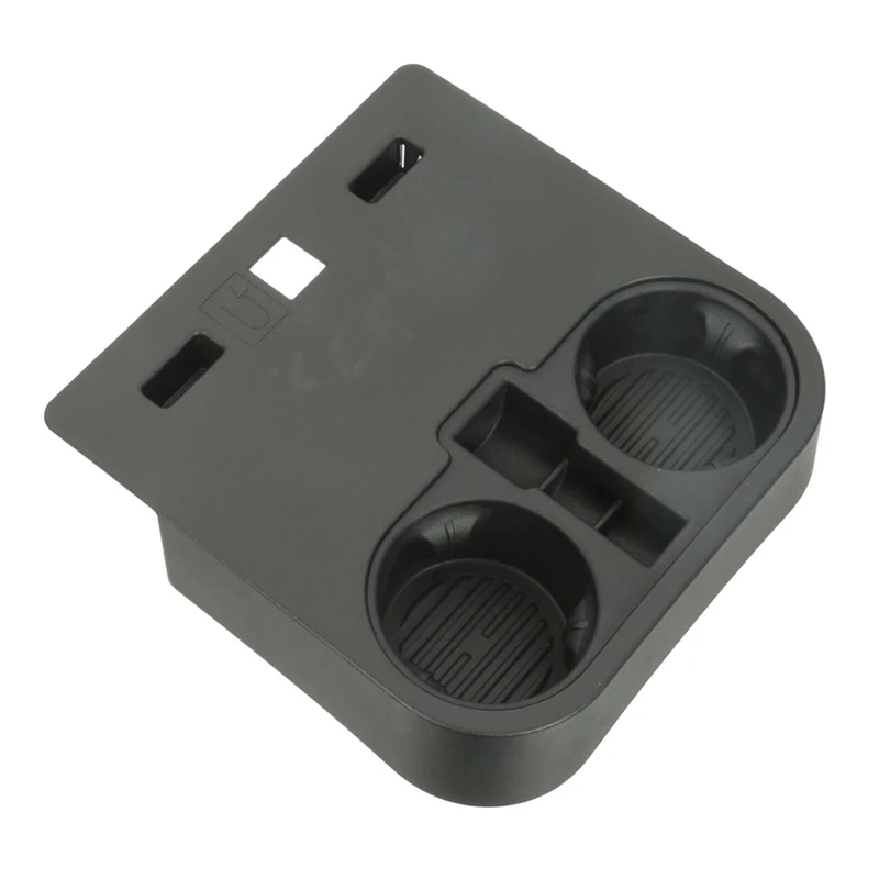 Автомобильный Центральный подстаканник 1 шт. под переднее сиденье черный цвет