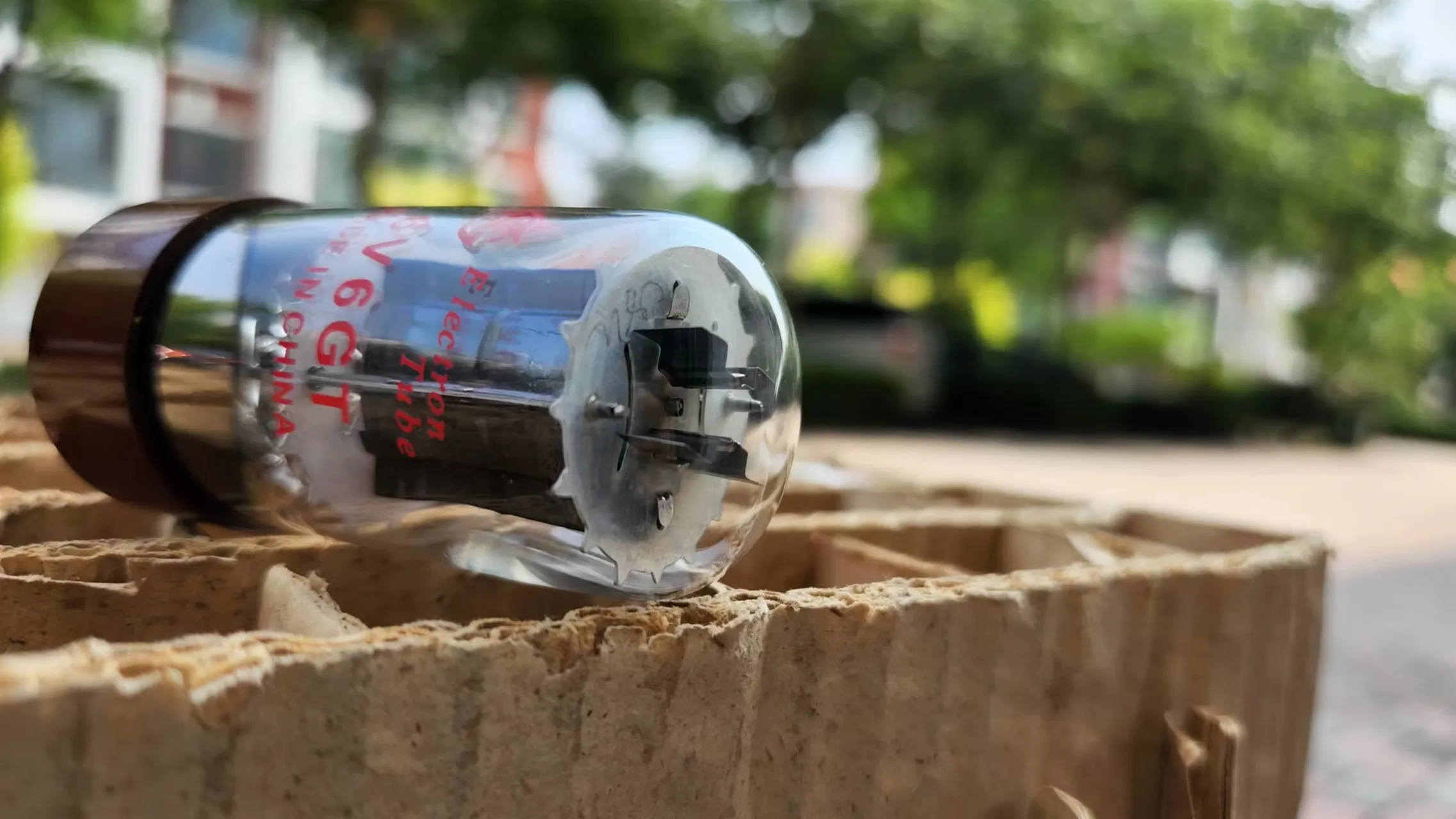 Новый электронный вакуумный клапан Shuguang с красным сиденьем 6V6GT может заменить