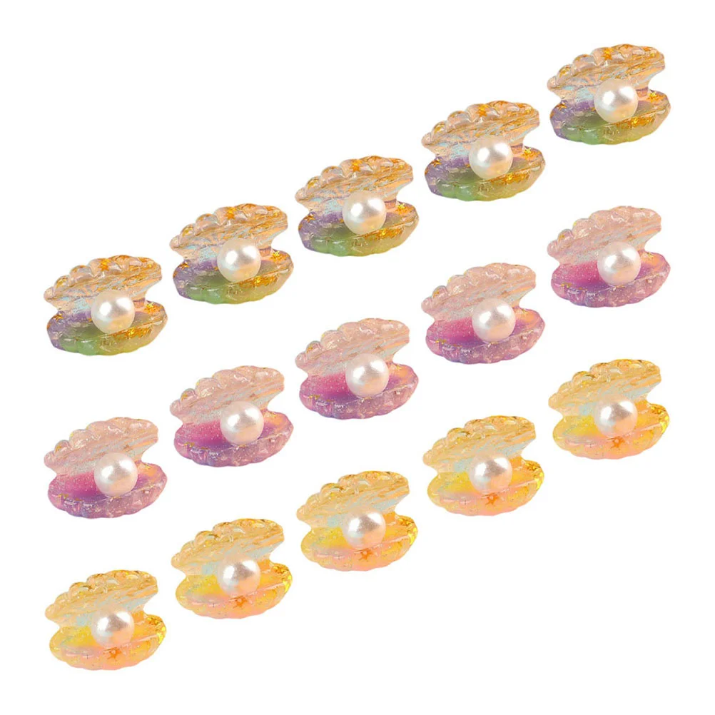 16 шт. жемчужные поделки искусственная ракушка украшения для аквариума