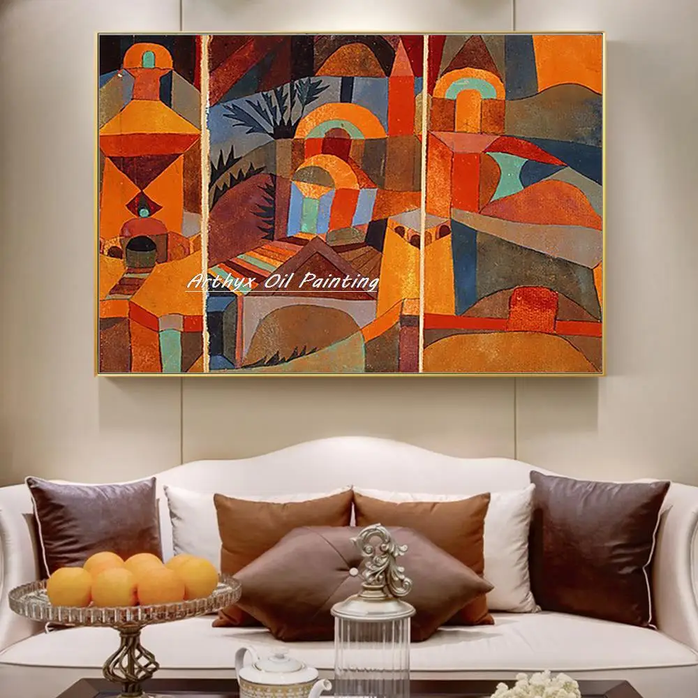 

Артикс ручная роспись храмы Сада Картина маслом на холсте большой размер абстрактная картина на стену Современный домашний декор для гости...