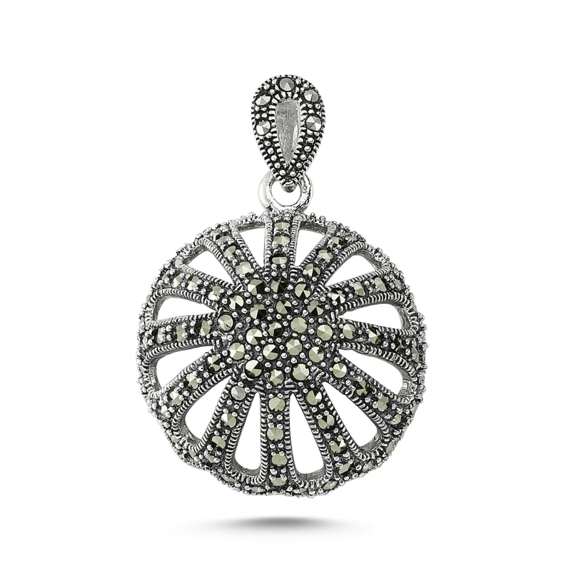 

Silver 925 Sterling Marcasite Pendant