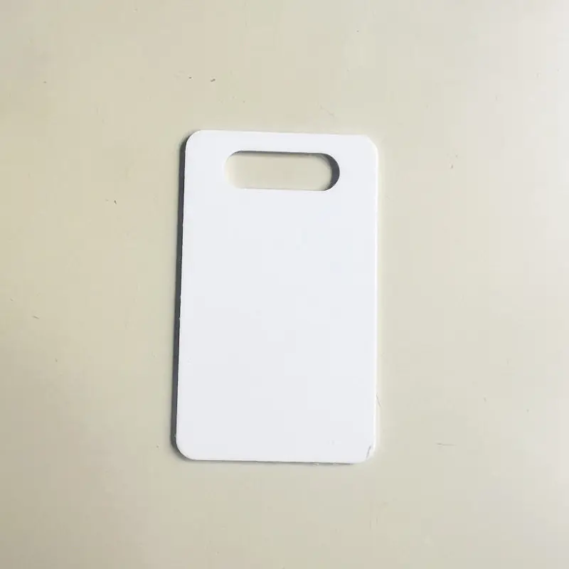 Сублимационный кожаный брелок с сублимационной алюминиевой теплопередающей