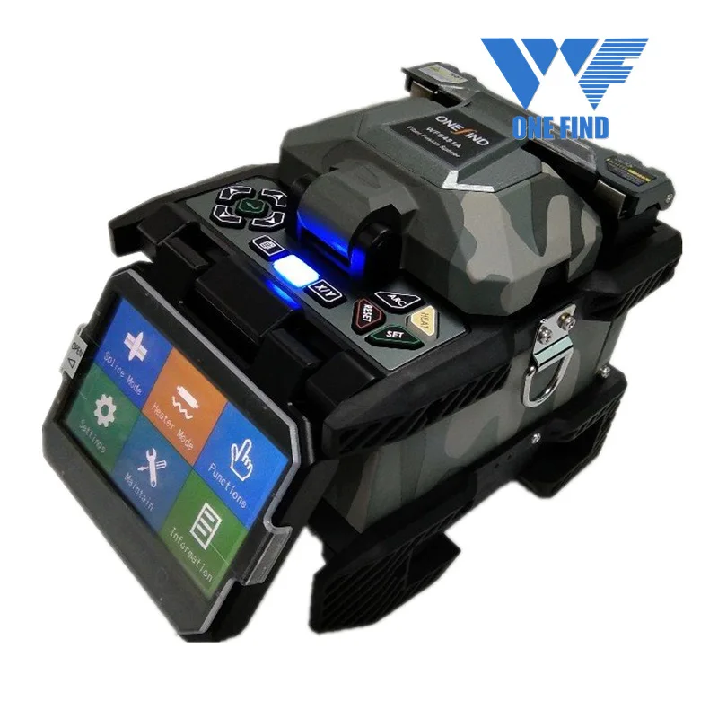 

6 motors core to core 7s splicing high quality ftth optical fiber fusion splicer WF6481A mini splicer machine