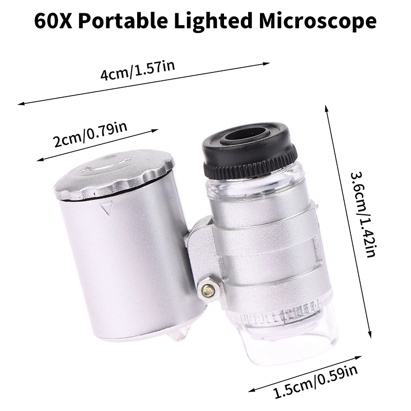 

Портативный микроскоп HUXUAN 60X