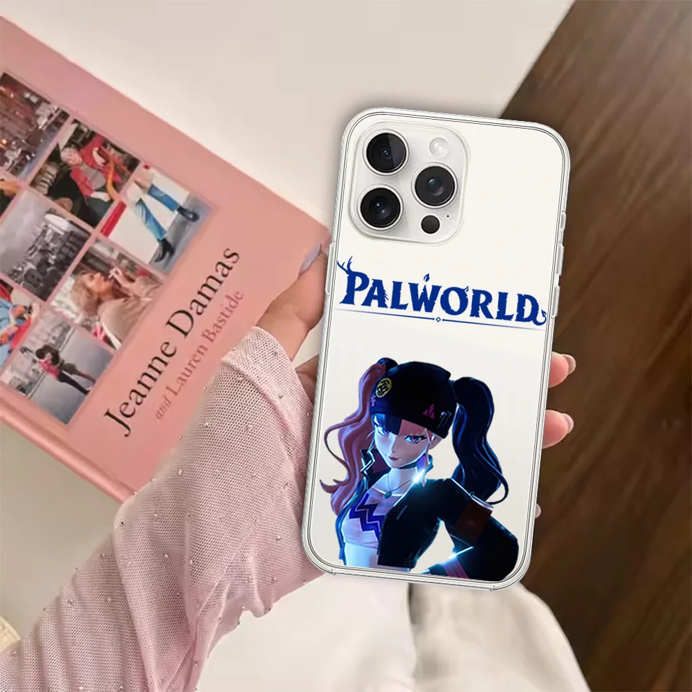 Game P-PalworldS For Samsung Galaxy S23 S22 S21 S20 Plus Lite Ultra Transparent Shell