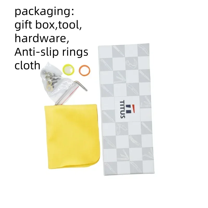 TITUS Kraken Krake Raken Silver Bowie Blade V3 нож