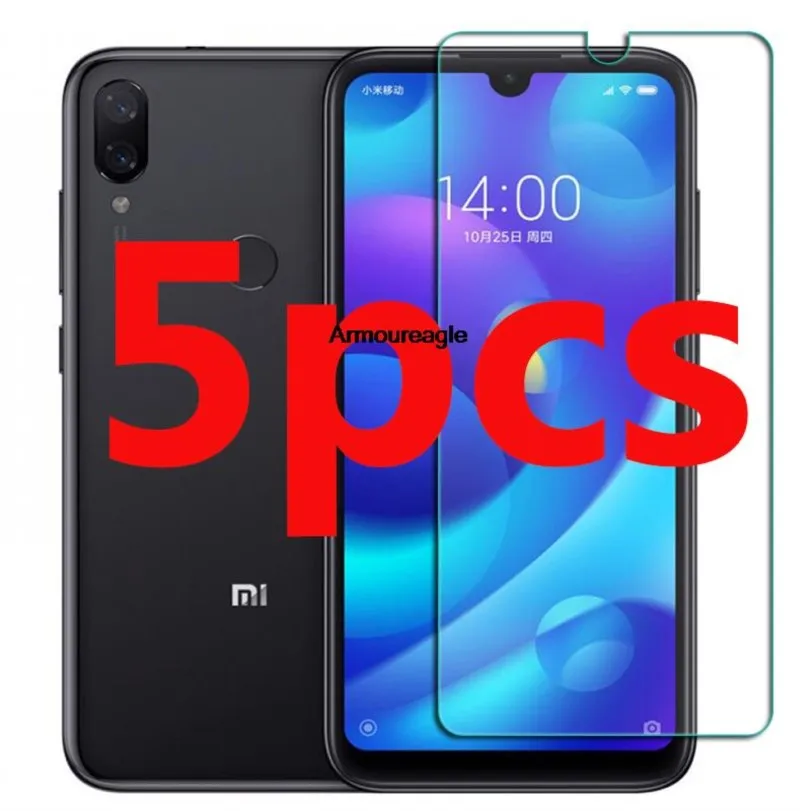 Защитное закаленное стекло для xiaomi mi play 5,84 дюйма m1901f9e, 5 шт.