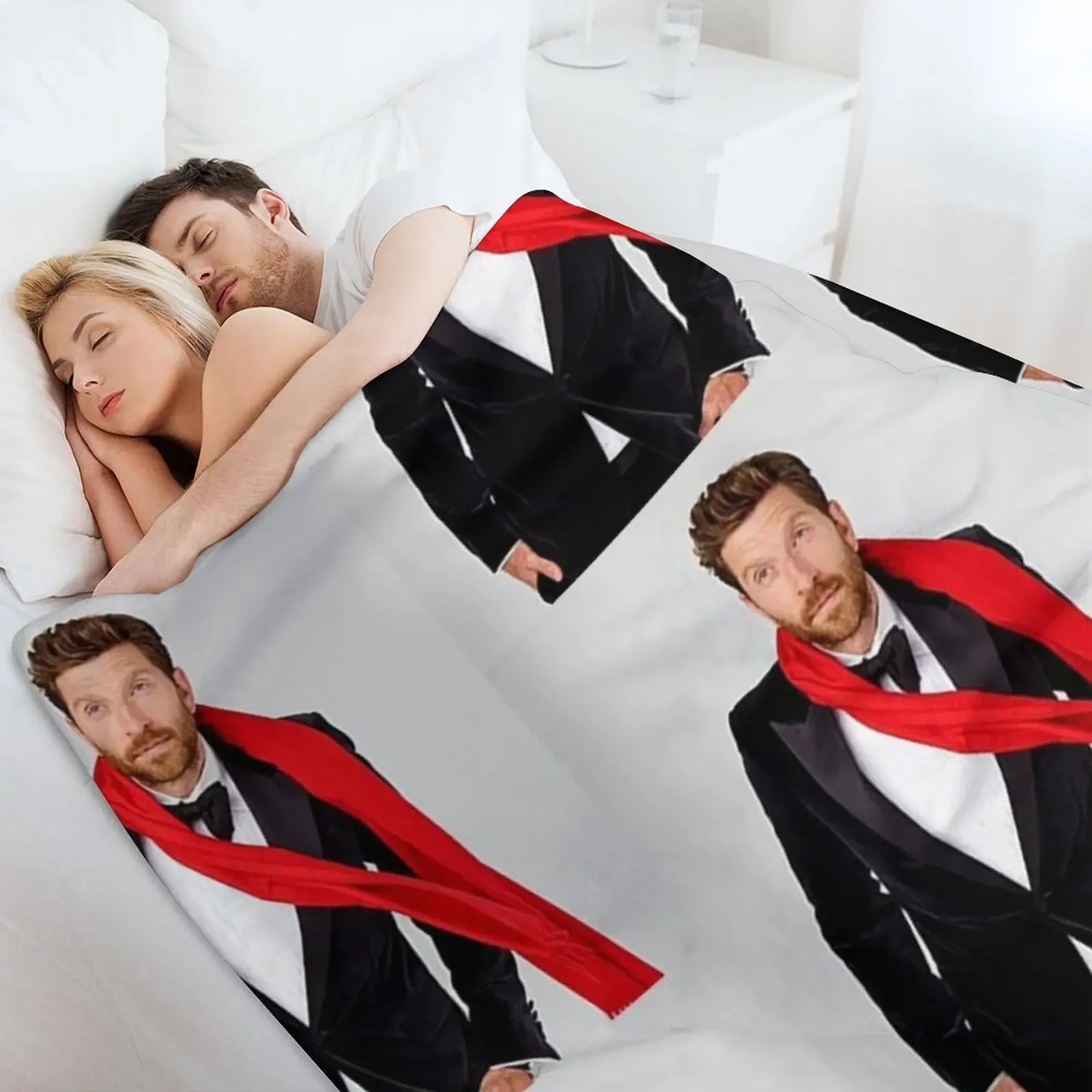 Плед Brett Eldredge Tour Роскошные одеяла и пледы манга Фланелевые тканевые