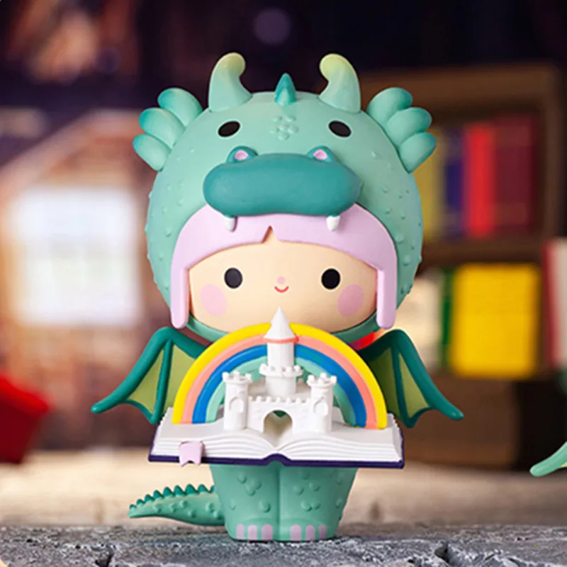 Оригинальные игрушки POPMART Momiji Book Club Series модель подтверждено стиле милая аниме