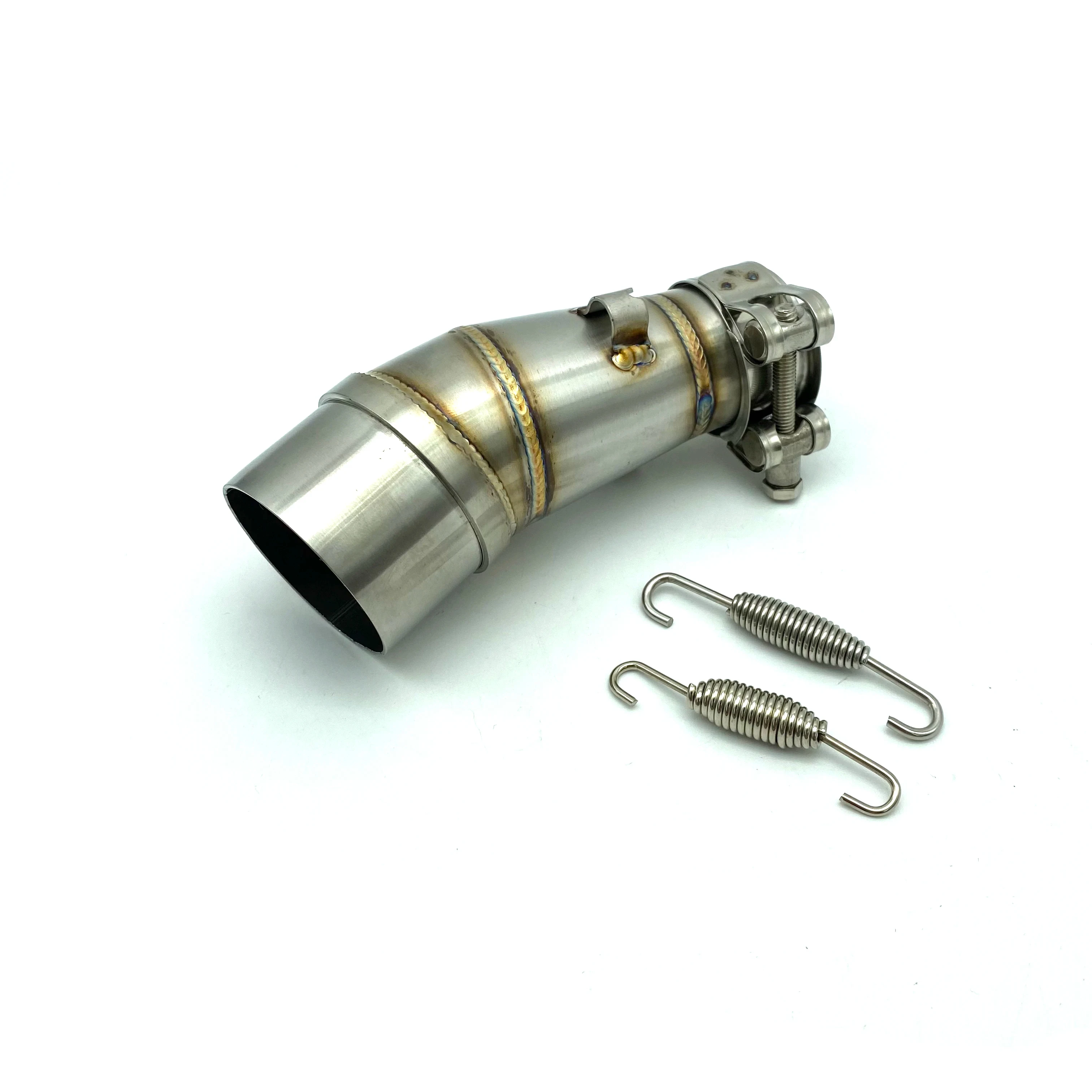 

Выхлопная Система (средняя Труба) Для Мотоциклов Kawasaki Z250 Ninja 250 300, Без Привязки К Креплению