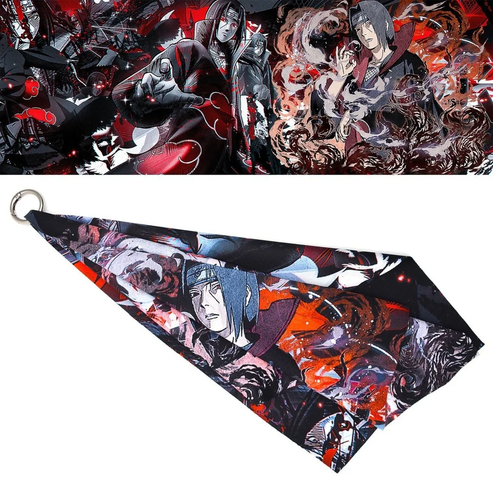 

Akatsuki Itachi Keychain for Handbag Backpack Bag Charm Naruto Anime Trinket Keyring Accessories Cartoon Women Jewelry Men Gift
