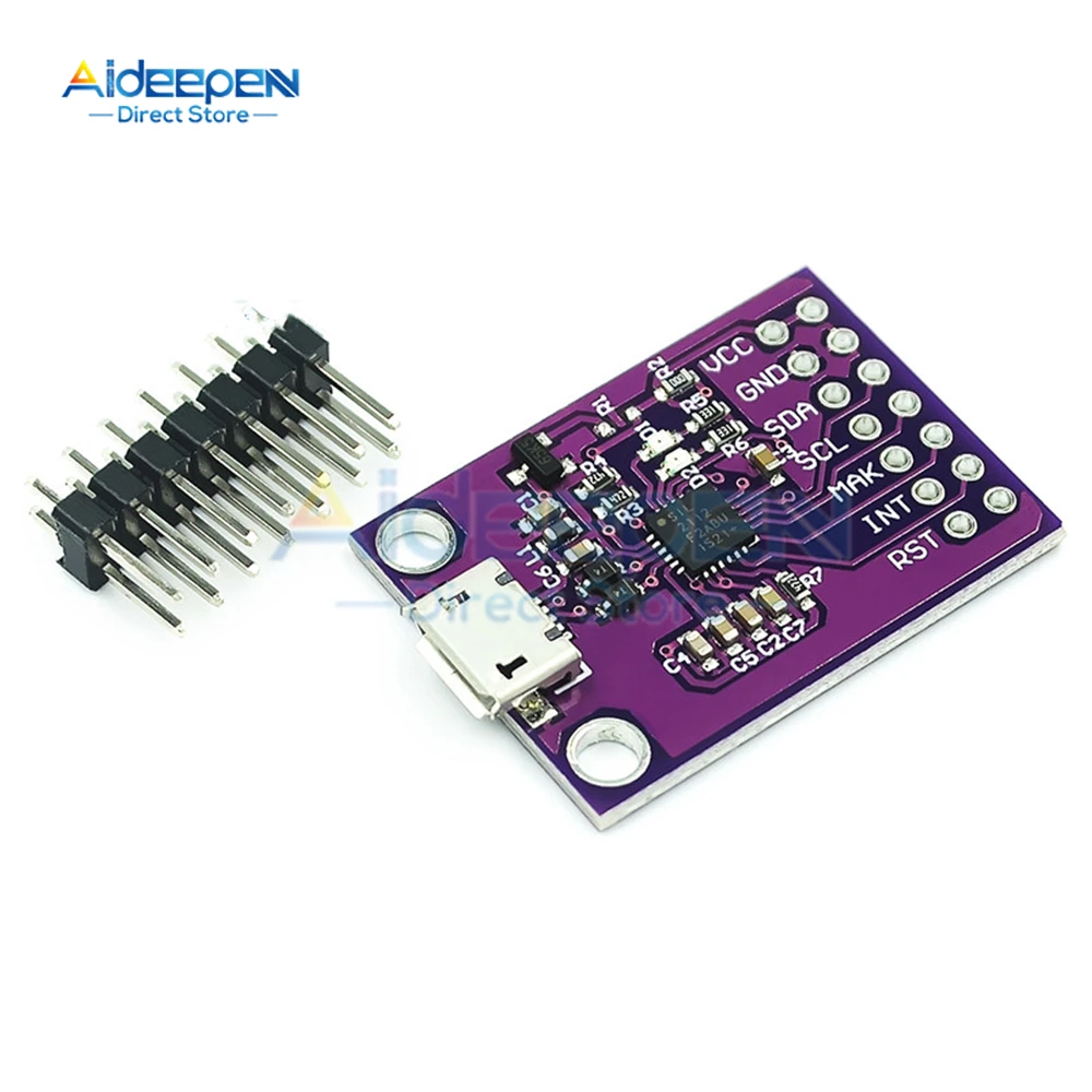 

Micro USB Interface CP2112 Module USB To Smbus/I2C USB To I2C Communication Controller Module For Data Logging