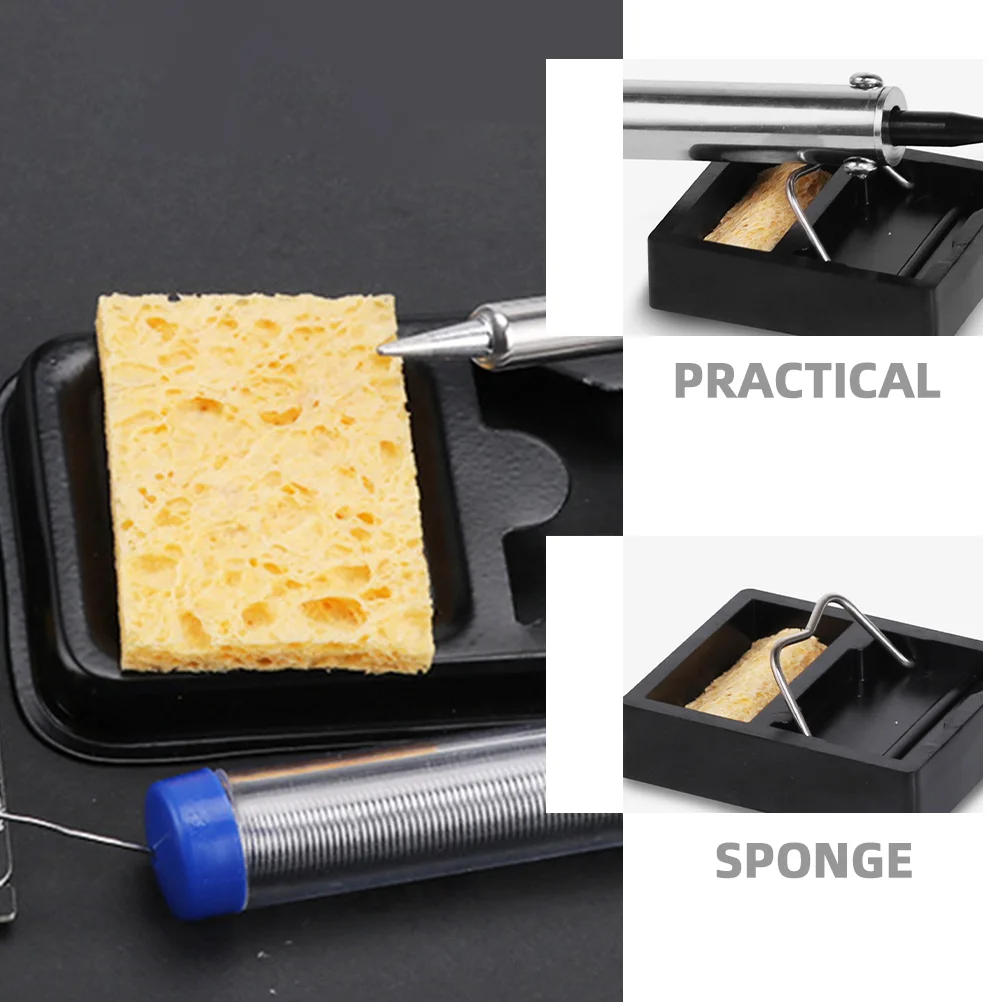 Губка для чистки паяльника Очиститель наконечников катушки Устойчивые к высоким
