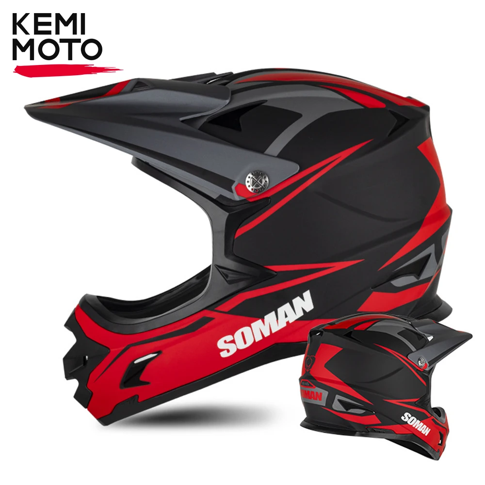 

Children's Motocross Helmet Off-road Dirt Bike Safety Protection For Kid Motorcycle Helmet Moto Racing ECE DOT Certification