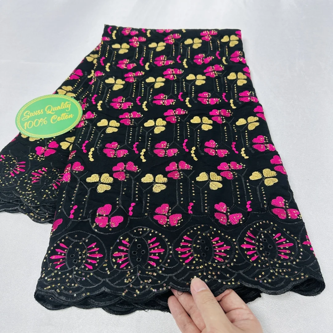 2024 швейцарская ткань новейшая вышивка из тяжелых бусин африканская 100%