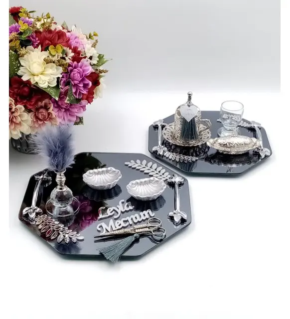 2 шт. поднос для помолвки жениха | Дом и сад