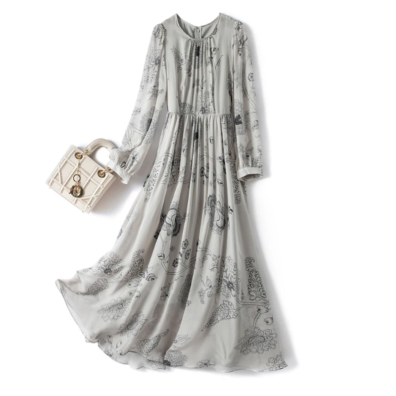 

Женское летнее платье, Элегантное Длинное платье в Корейском стиле, модель 2022 года