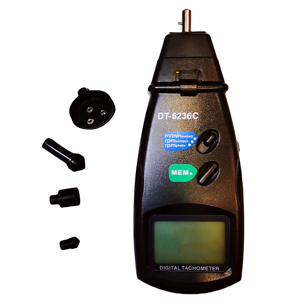 Цифровой тахометр многофункциональный лазерный оптический прибор для измерения