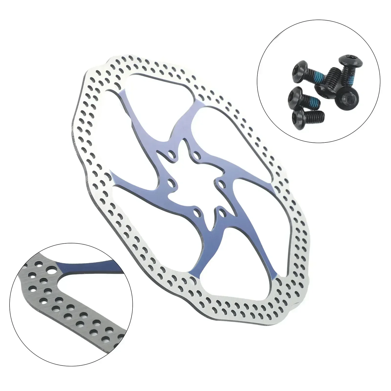 Ротор дискового тормоза велосипеда из нержавеющей стали с гравировкой ЧПУ