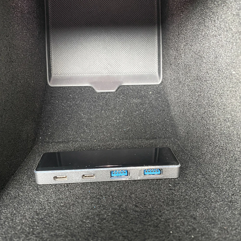Разветвитель USB для Tesla Model 3 Y 2021 5 В/3 А 4 порта |