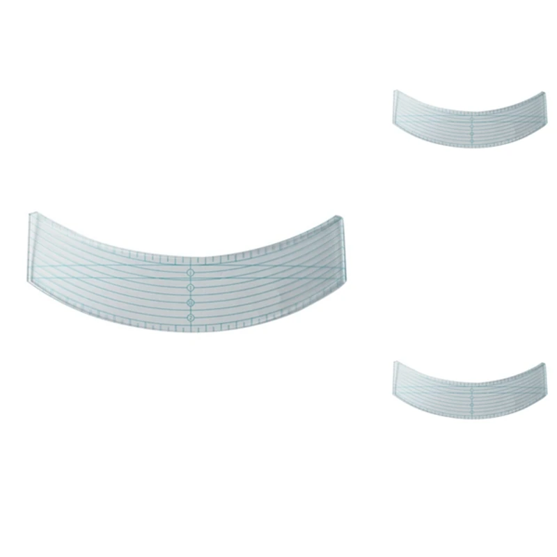 Новый простой шаблон изгиба линейки подходит для завершения