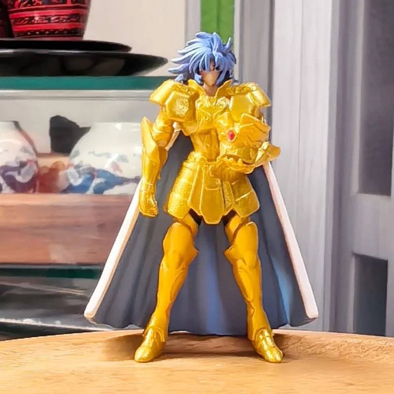 Фото Коллекционная мини-фигурка Bandai Authentic Saint Seiya Gashapon: Весы, Скорпион, Водолей, Доко, Мило, Камю (в коробке), выпуск 02 №5