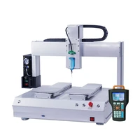 liujiang 4 axis glue dispensing machine duplex with double platform