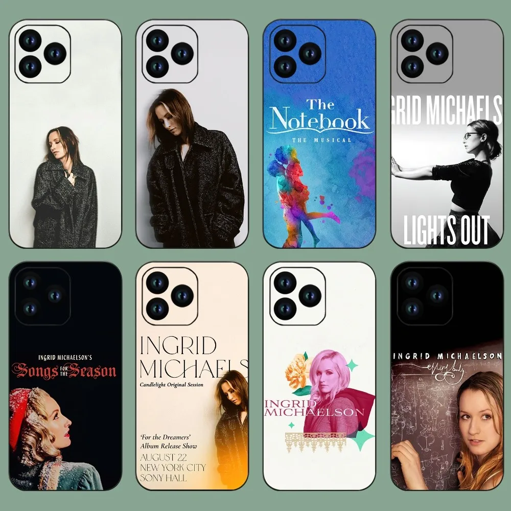 Чехол для телефона Singer Ingrid Michaelson iPhone 11 12 13 14 15 Mini Pro XS Max X S Plus XR