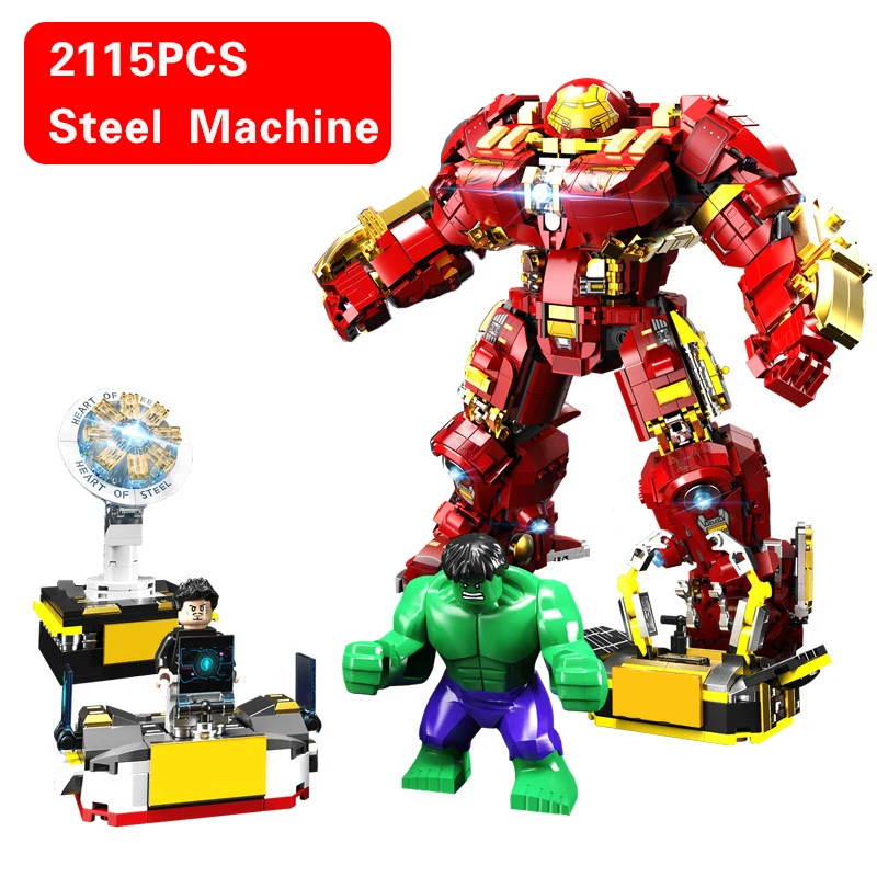 

City War Super Armor Robot Building Blocks Moc 2115pcs Bricks Warrior Mecha Figures Weapon Model Assembled Toys Man Kids Gifts