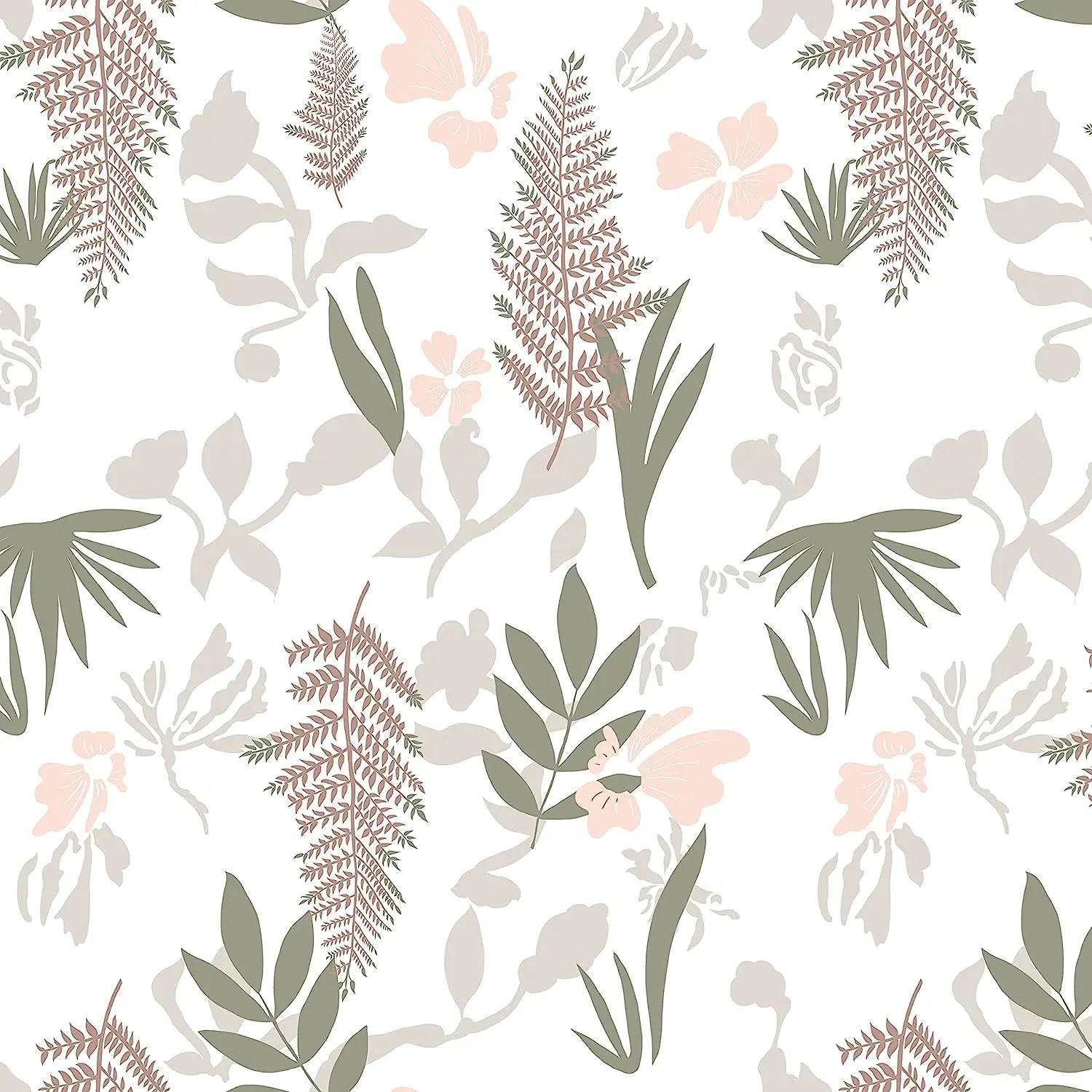 Самоклеящиеся съемные обои с цветочным рисунком водонепроницаемые контактные